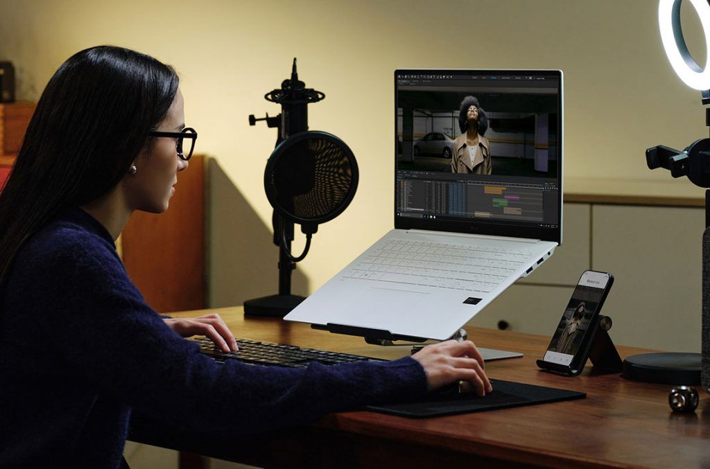 LG gram series laptop with Intel Core Ultra processor (Series 2) featured