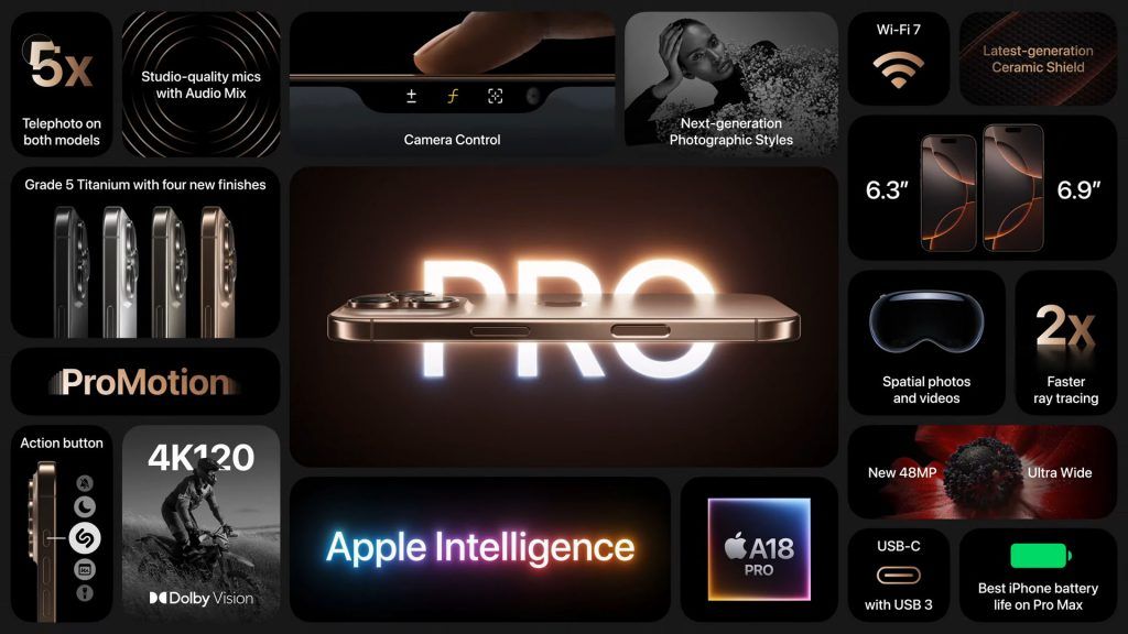 iPhone 16 Pro Max announcement