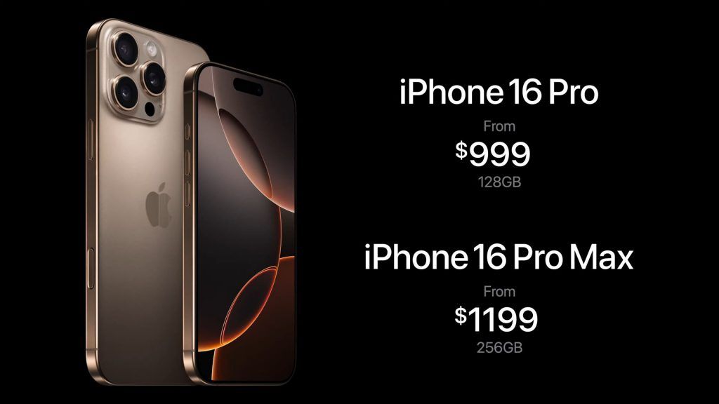 iPhone 16 Pro Max announcement