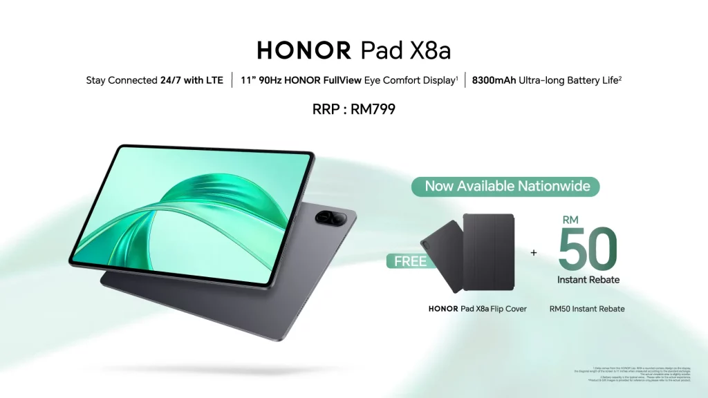 HONOR Pad X8a and Pad X8a Kids Edition launched Malaysia price featured