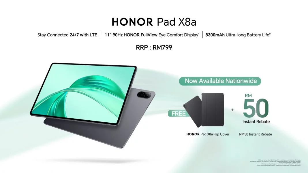 HONOR Pad X8a and Pad X8a Kids Edition launched Malaysia price featured