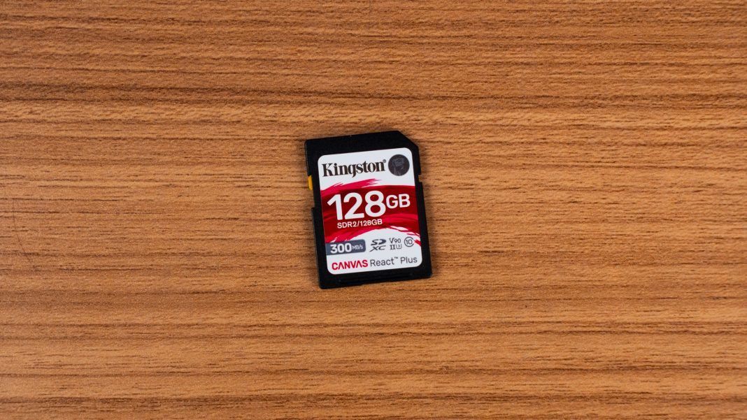Kingston Canvas React Plus SD card review Kingston Canvas React Plus SD card review