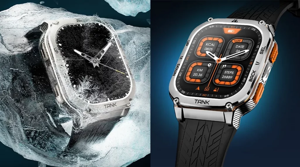MOSPET TANK series M3 Ultra and T3 Ultra smartwatch 1