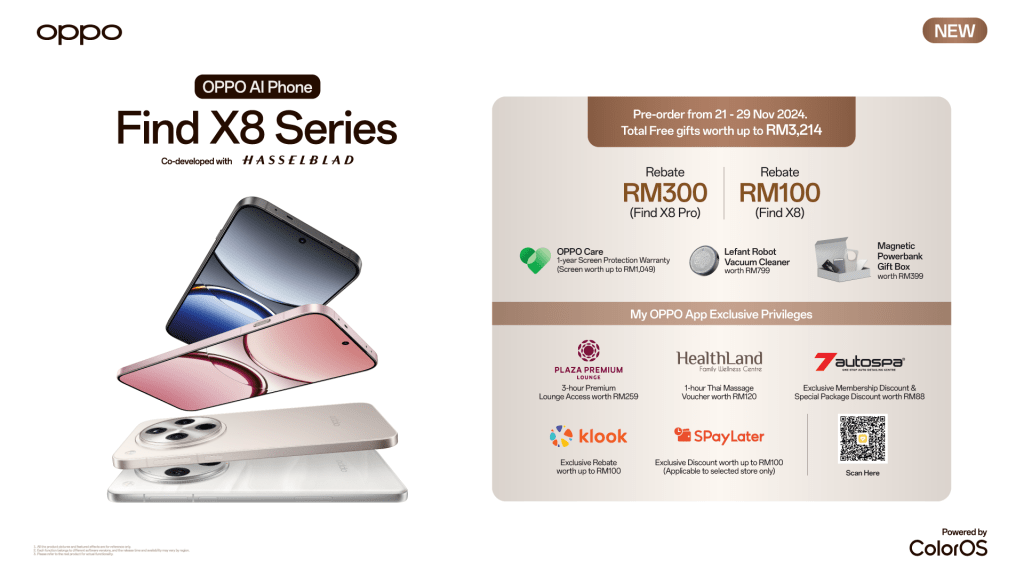 OPPO Find X8 Series Pre-order