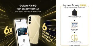 Samsung Galaxy A16 5G smartphone Malaysia price featured