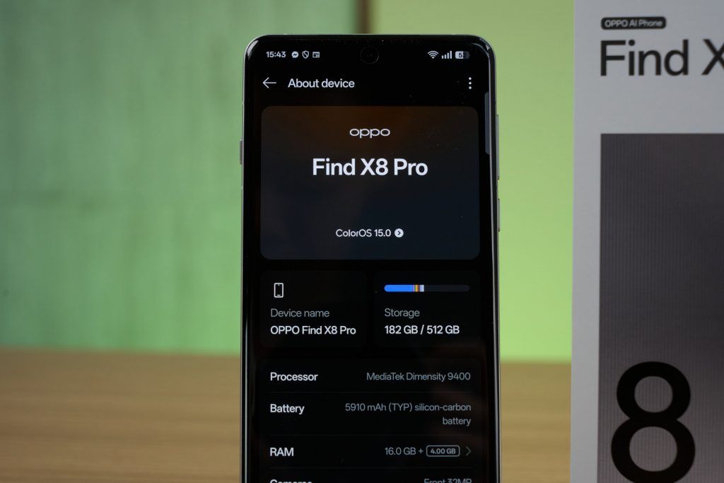 ColorOS 15 OPPO Find X8 Pro