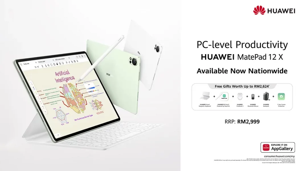 HUAWEI MatePad 12 X and Watch D2 launched Malaysia price featured HUAWEI MatePad 12 X and Watch D2 launched Malaysia price featured