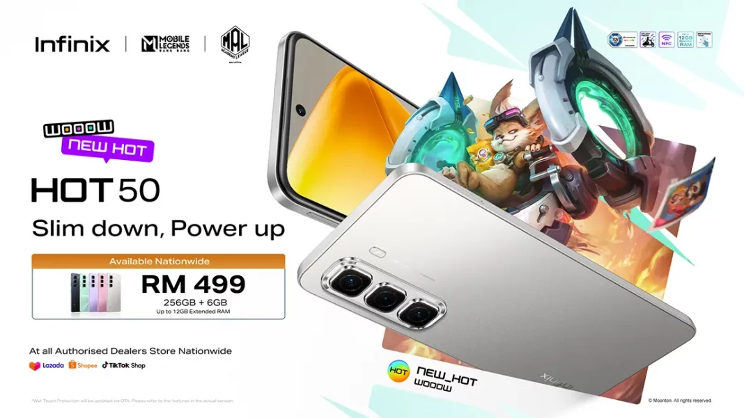 Infinix HOT 50 smartphone Malaysia price featured Infinix HOT 50 smartphone Malaysia price featured