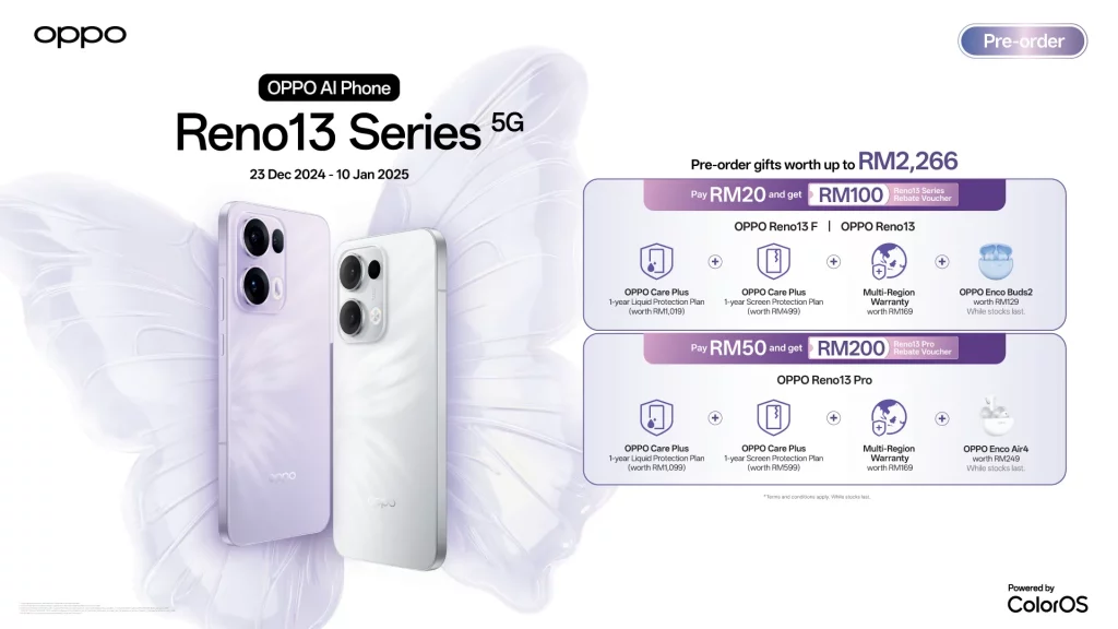 OPPO Reno13 Series Preorder (2)