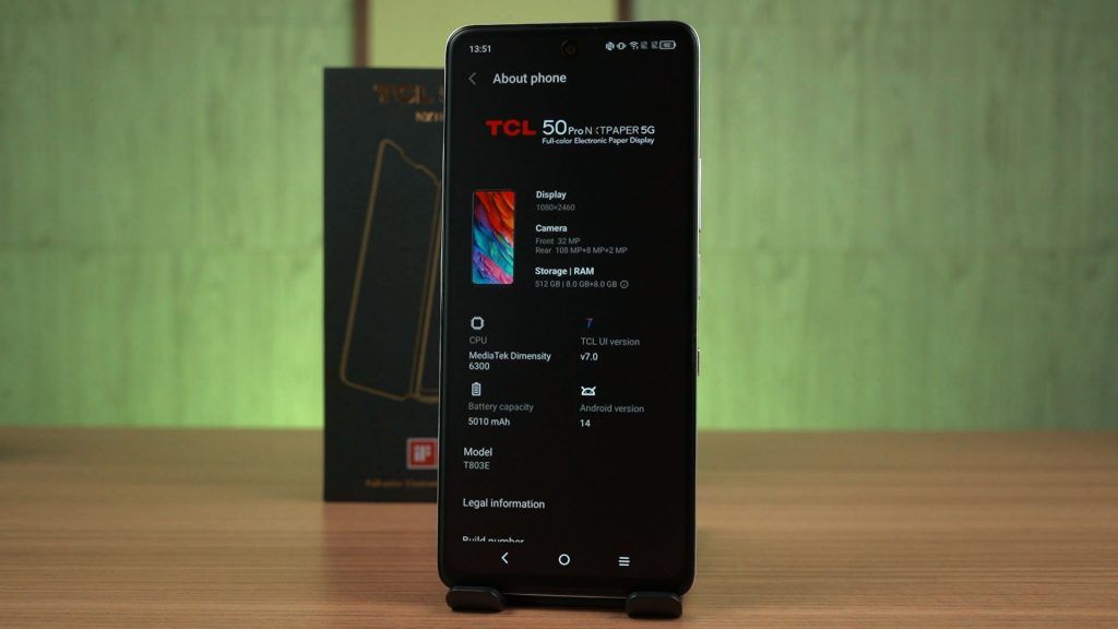 TCL 50 Pro NXTPAPER 5G review