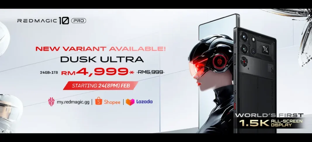 REDMAGIC 10 Pro Dusk Ultra edition launched Malaysia price featured