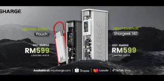 SHARGE Shargeek140 and Pouch power banks launched Malaysia price featured