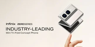 Infinix ZERO Series Mini Tri-Fold concept smartphone announced featured