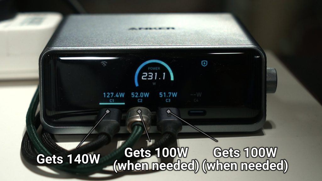 Anker Prime 250W GaN desktop charger review - actually innovative charger 8