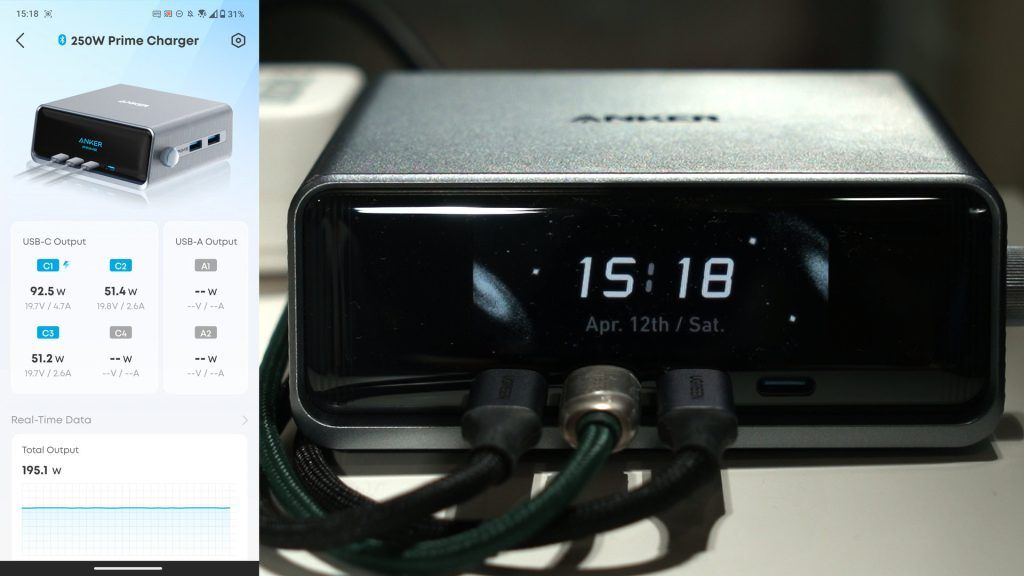 Anker Prime 250W GaN desktop charger review - actually innovative charger 14