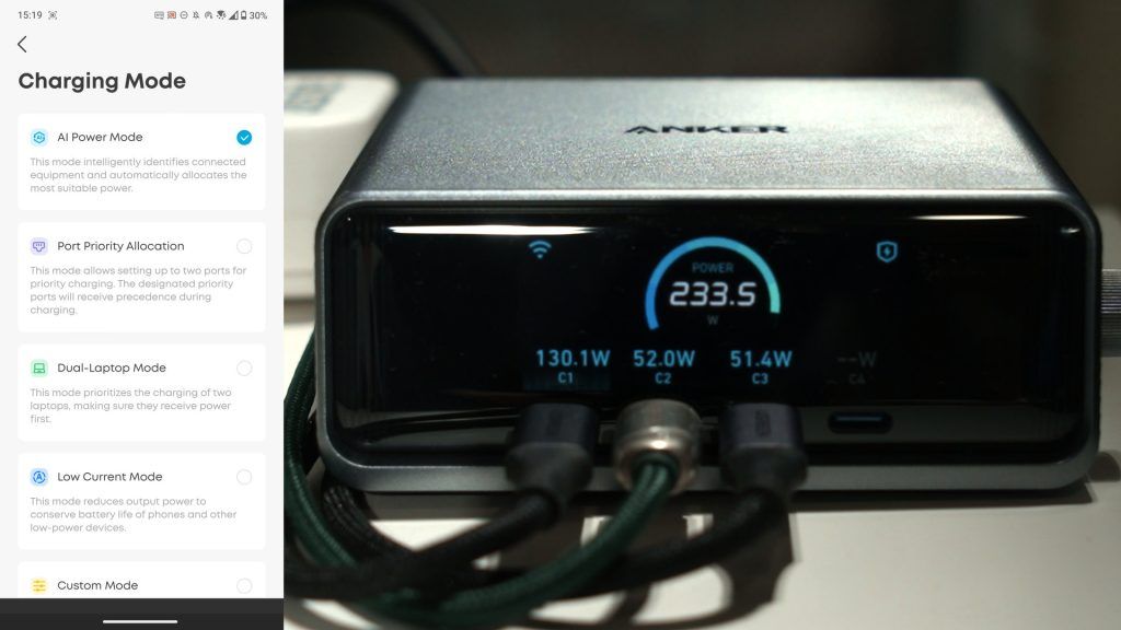 Anker Prime 250W GaN desktop charger review - actually innovative charger 15