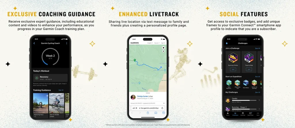 Garmin Connect+ premium plan announced 2