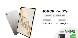 HONOR Pad X9a LTE tablet launched Malaysia price featured
