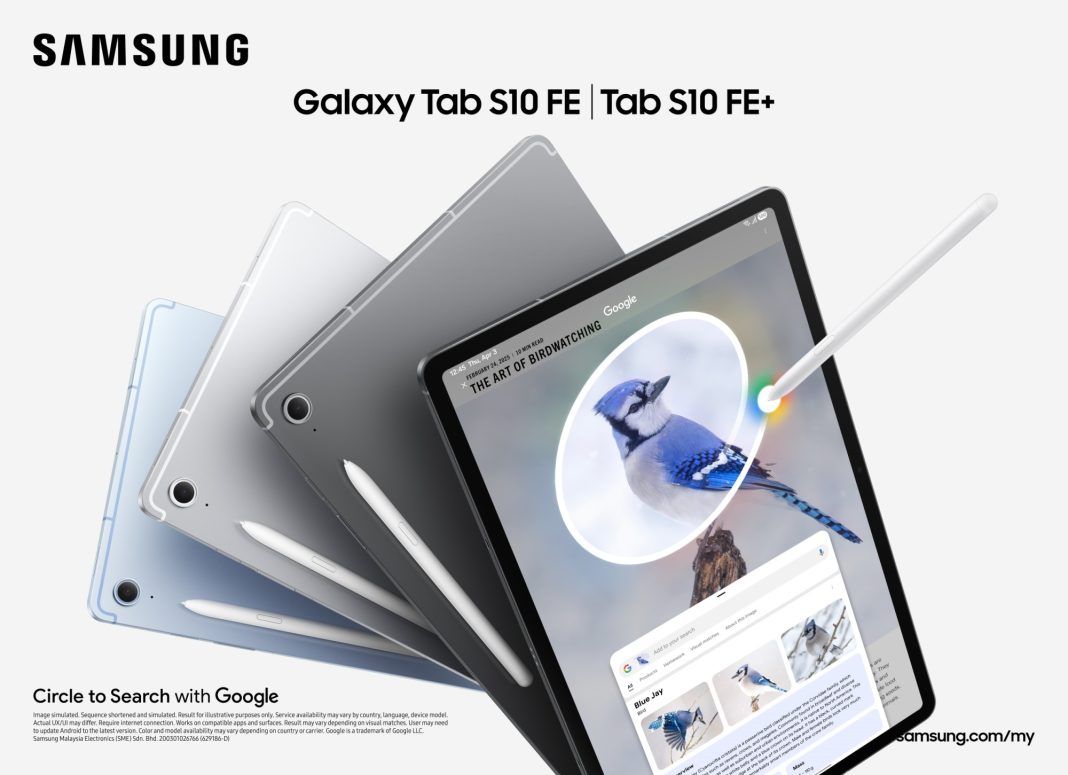 Samsung Galaxy Tab S10 FE Series Samsung Galaxy Tab S10 FE Series
