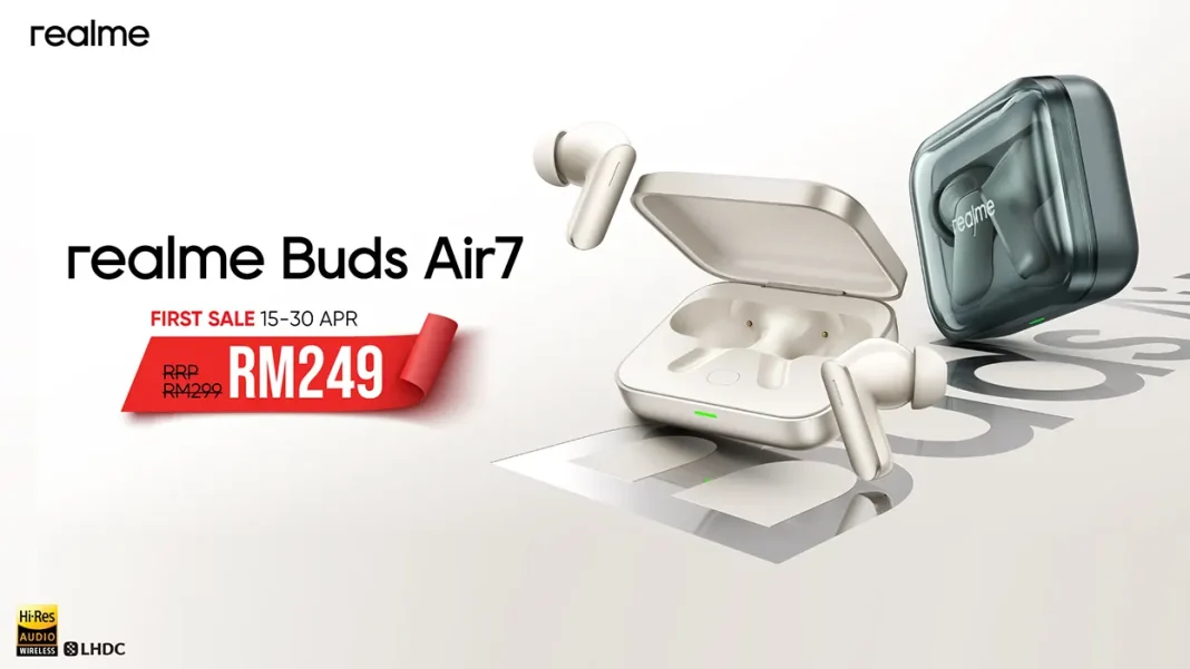 realme Buds Air 7 and Buds T200 Lite earbuds Malaysia price featured realme Buds Air 7 and Buds T200 Lite earbuds Malaysia price featured