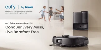 Anker eufy Robot Vacuum Omni E25 and soundcore Liberty 5 earbuds Malaysia price featured