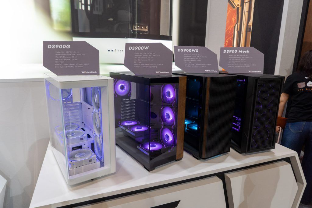 darkFlash @ COMPUTEX 2025: Flashy everything - PC cases, cooling fans, and new RAM offering 9