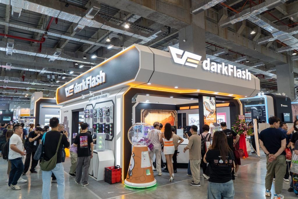 darkFlash @ COMPUTEX 2025: Flashy everything - PC cases, cooling fans, and new RAM offering 15