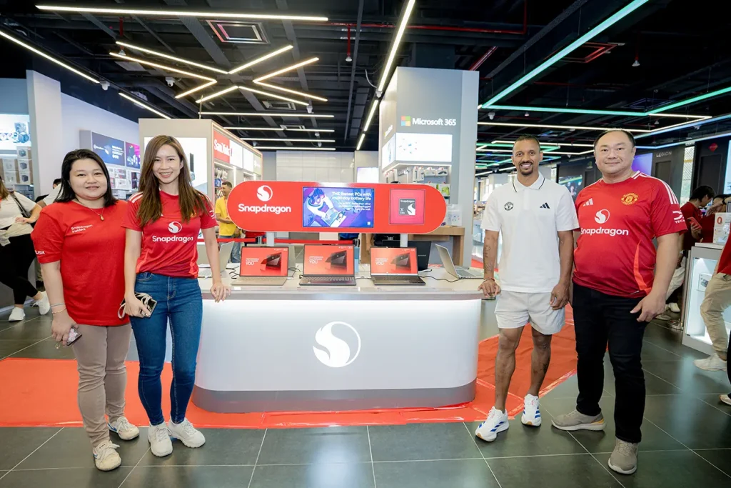 Snapdragon x Manchester United Nani x TMT stores Malaysia 1