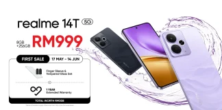 realme 14T 5G smartphone Malaysia price featured