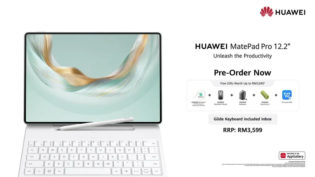 HUAWEI MatePad Pro 12.2-inch (2025) pre-order Malaysia price featured