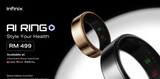 Infinix AI Ring launched Malaysia price featured