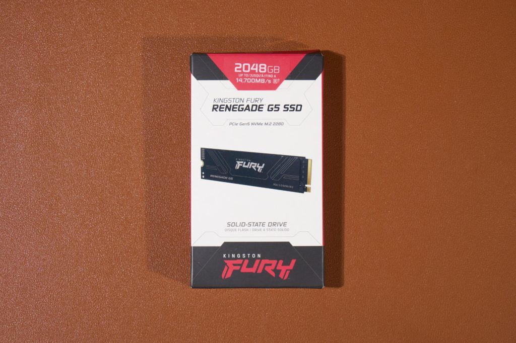 Kingston Fury Renegade G5 PCIe Gen 5 x4 SSD review 1