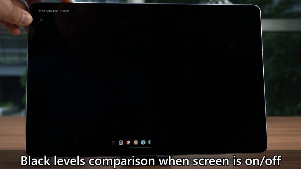 Samsung Galaxy Tab S10 FE+ - actually great screen! 5