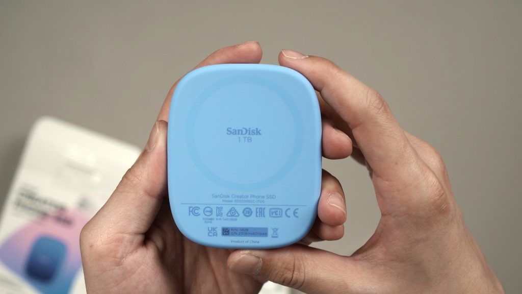 SanDisk Creator Phone SSD (1TB) review - MagSafe SSD for your phone's 4K videos 8