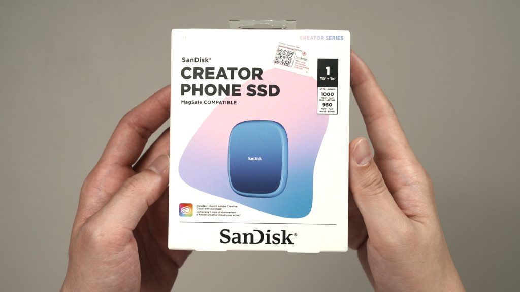 SanDisk Creator Phone SSD (1TB) review - MagSafe SSD for your phone's 4K videos 1