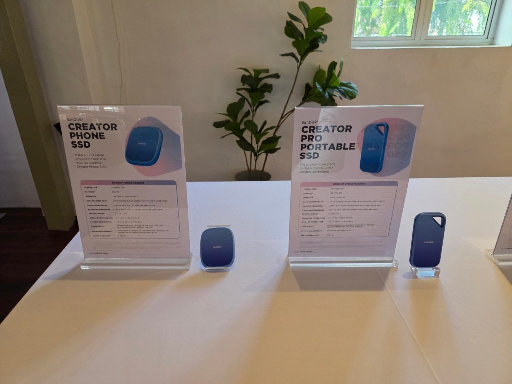 SanDisk launches Creator Series SSDs, memory cards, and flash drives 2