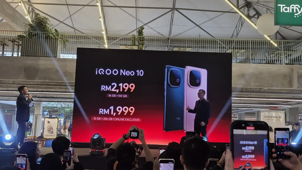 iQOO Neo 10 goes live in Malaysia from RM1,999 1