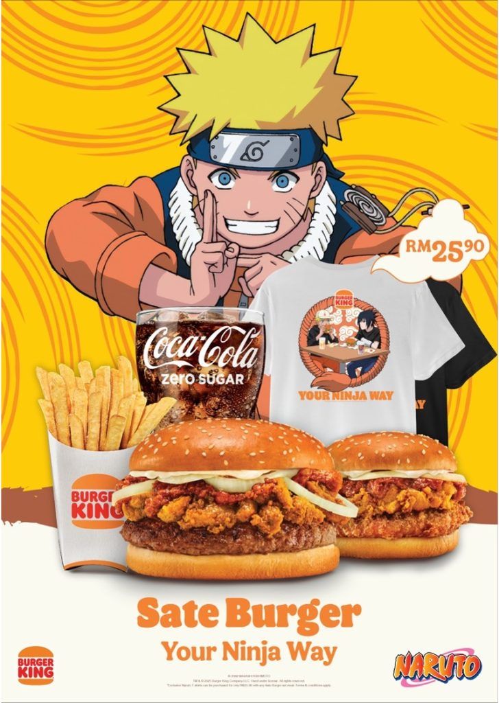 New Burger King x Naruto collab in Malaysia brings limited edition collectibles and shirts alongside themed stores for some ninja fun 1