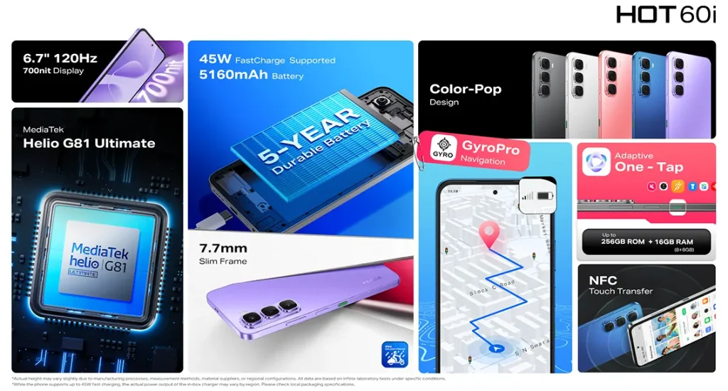 Infinix HOT 60 Series smartphones Malaysia price 2