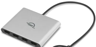 OWC USB-C Quad HDMI 4K Adapter