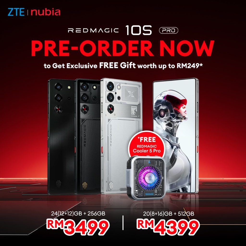 RM3,499 will be the starting price for the REDMAGIC 10S Pro flagship in Malaysia 1