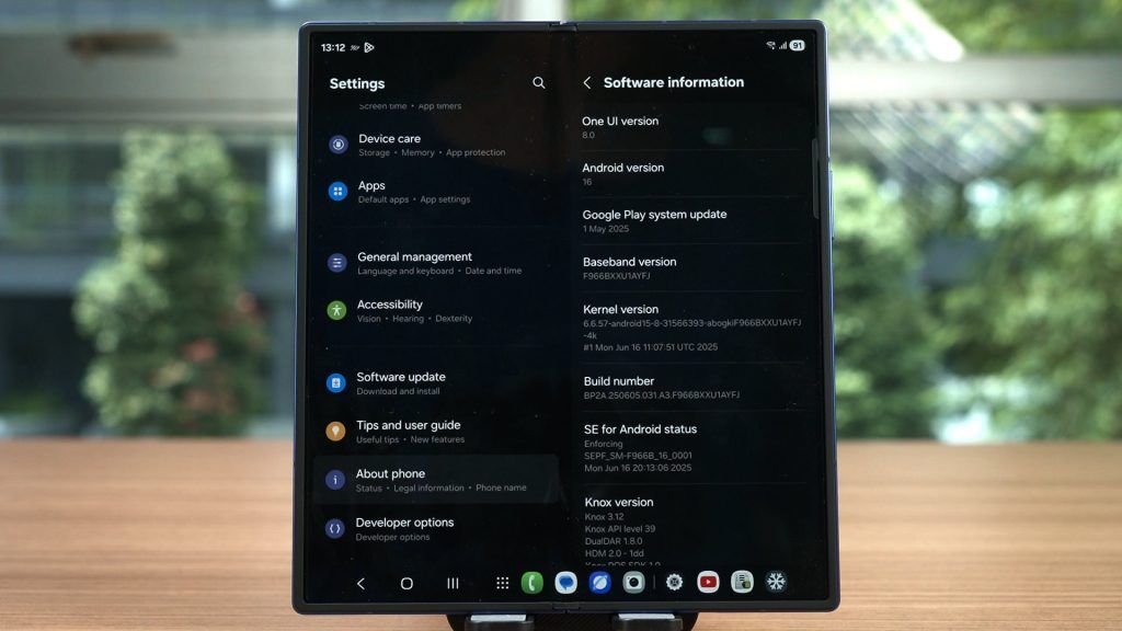Samsung Galaxy Z Fold7 technical review 20