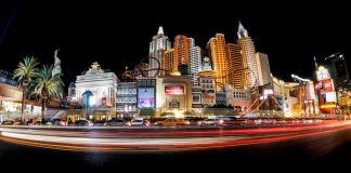 paronama photography of high rise buildings