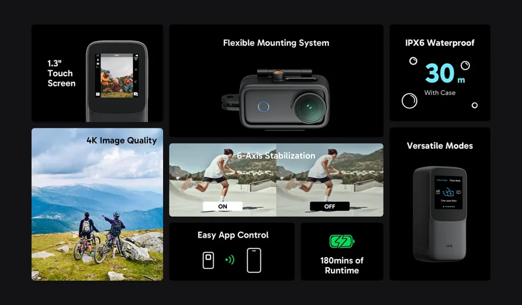 AKASO Keychain 2 ultra-compact 4K Action Camera launched 1
