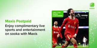 Maxis Postpaid Live and Entertainment