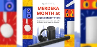 TC Acoustic Sonos products Merdaka promo 2025 featured