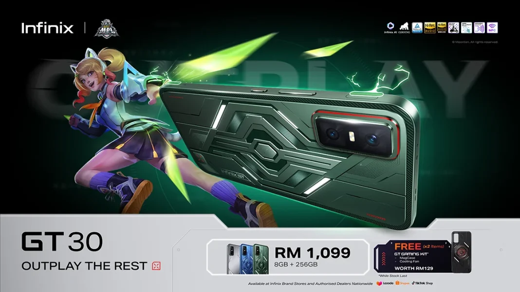 Infinix GT 30 launched Malaysia price featured