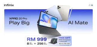 Infinix XPAD 20 Pro tablet launched Malaysia priced featured