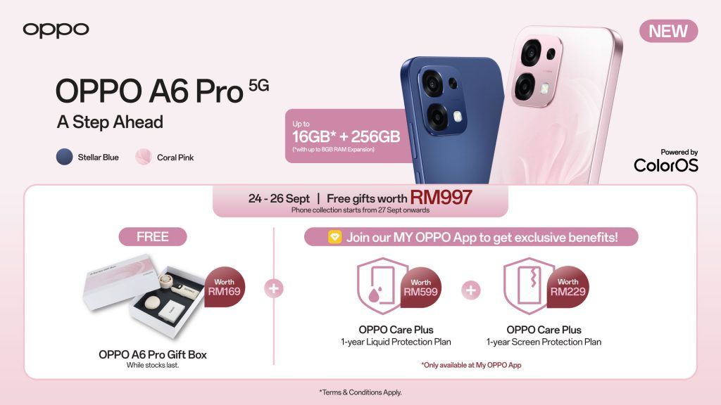 OPPO A6 Pro 5G Free Gifts KV