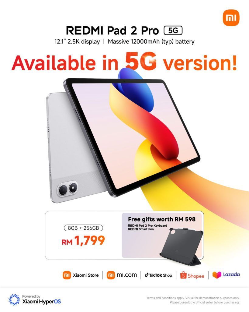 Redmi Pad 2 Pro 5G